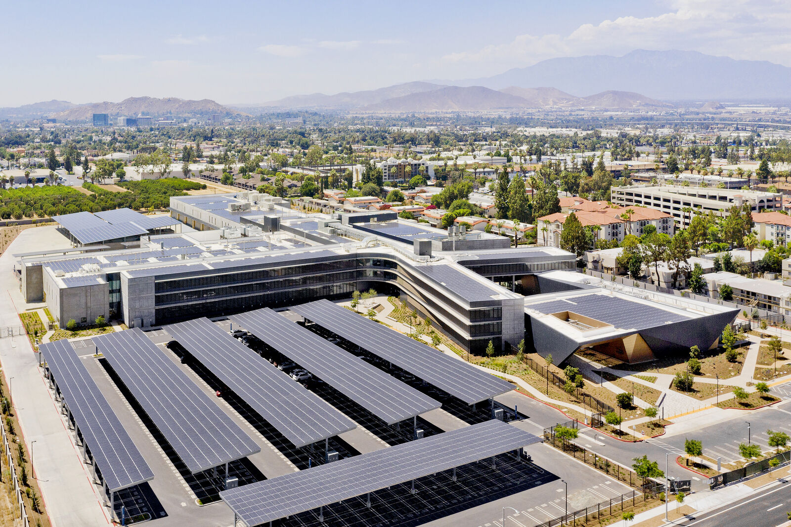 PV systems at California Air Resources Board Campus