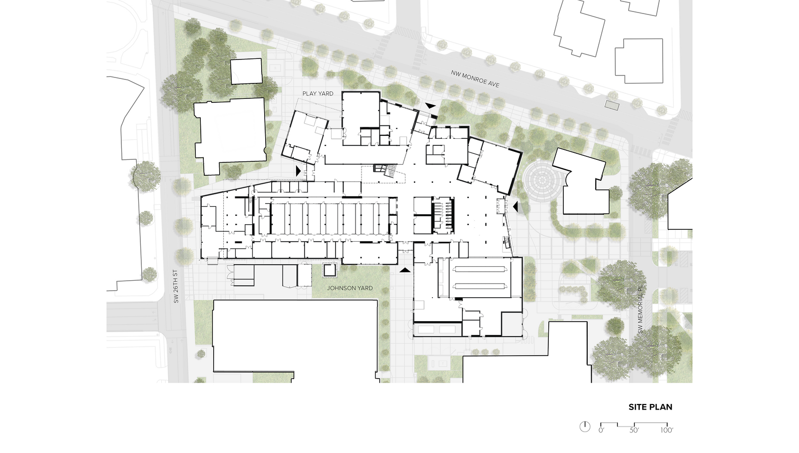 university site plan