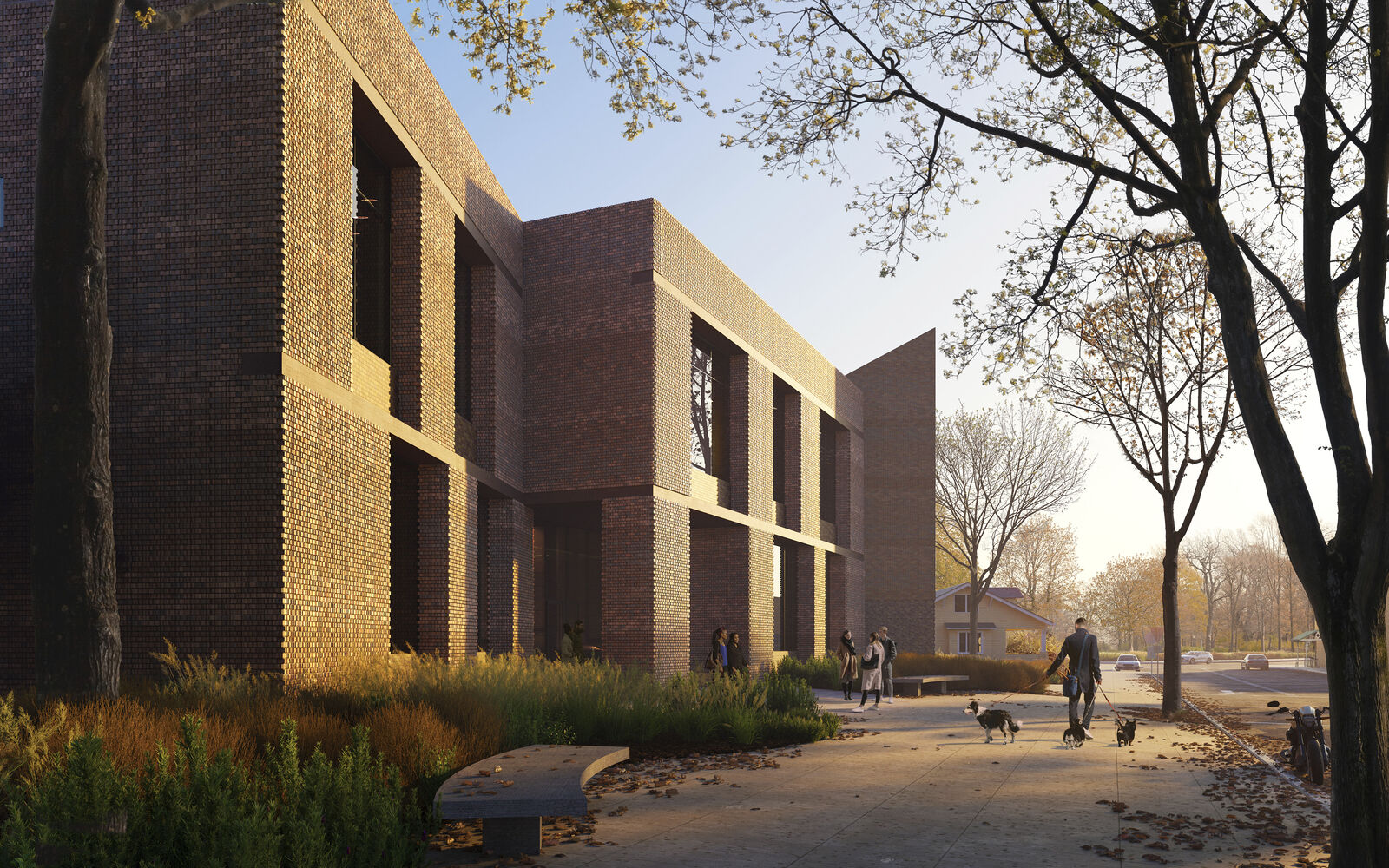 image of a university lab building 