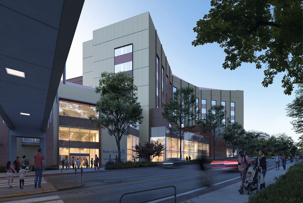 Rady Children’s Hospital San Diego, ICU and Emergency Services Pavilion ...